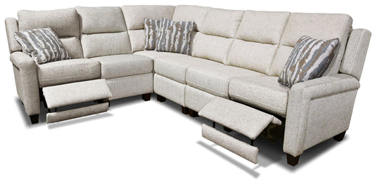EZ Motion - EZ4F00H - Reclining Sectional With Articulating Headrest