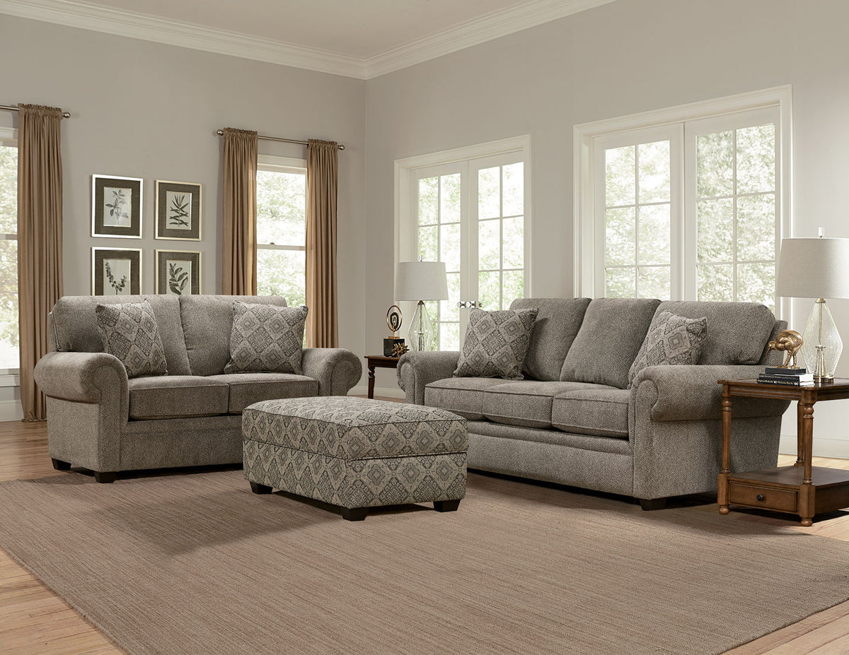 Brett - Fabric Loveseat