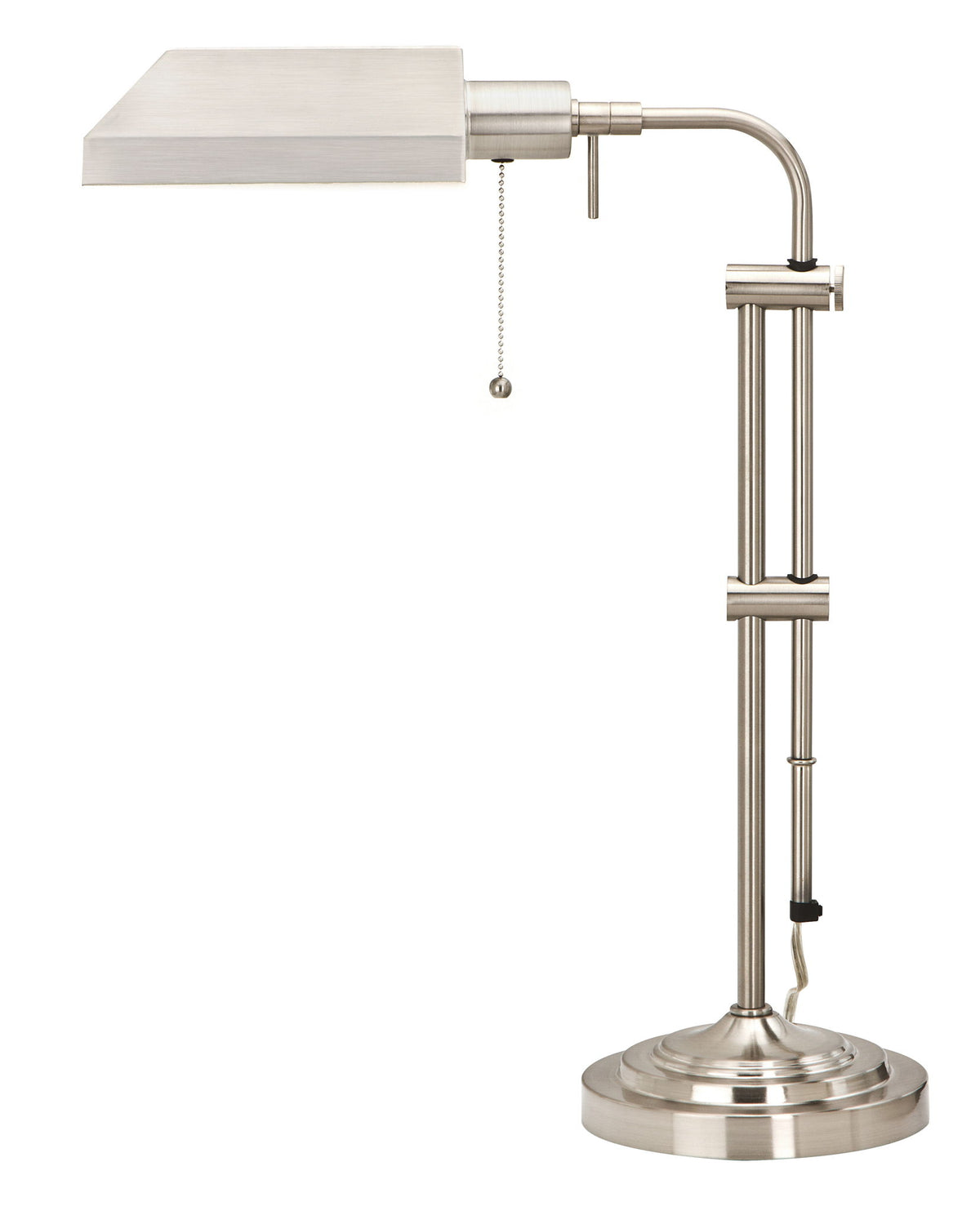 Pharmacy - 26" Height Metal Table Lamp - Brushed Steel