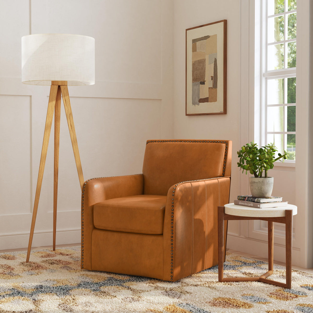 Beckett - Living Room Swivel Chair