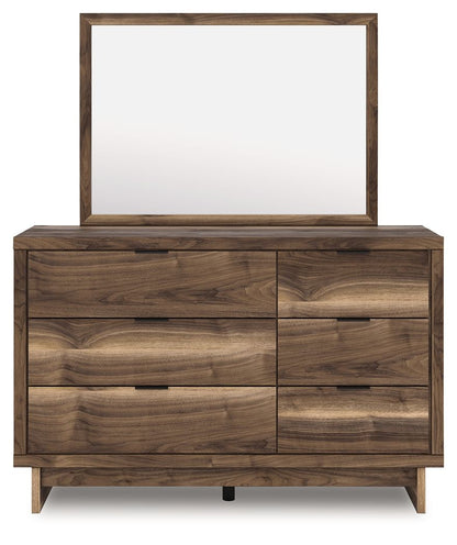Chirason - Dresser And Mirror - Brown