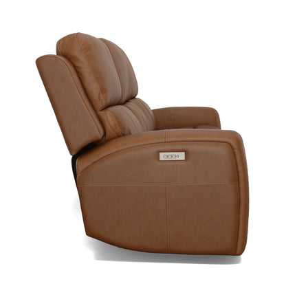 Linden - Power Reclining Sofa With Power Headrests & Lumbar