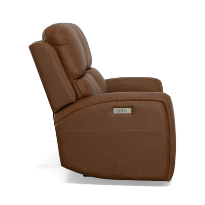 Linden - Power Reclining Loveseat With Power Headrests & Lumbar