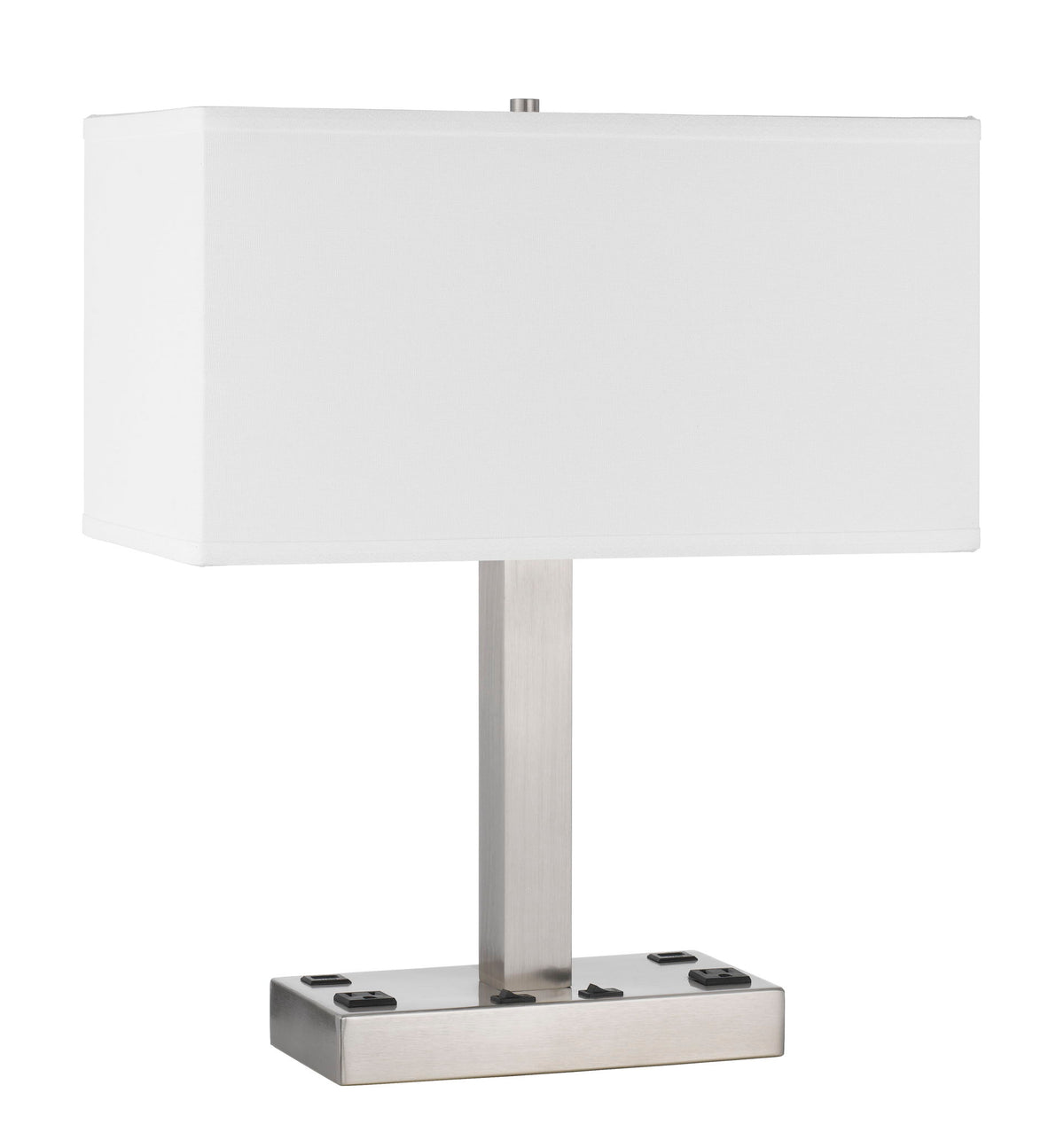 Colmar - Table Lamp - Brushed Steel