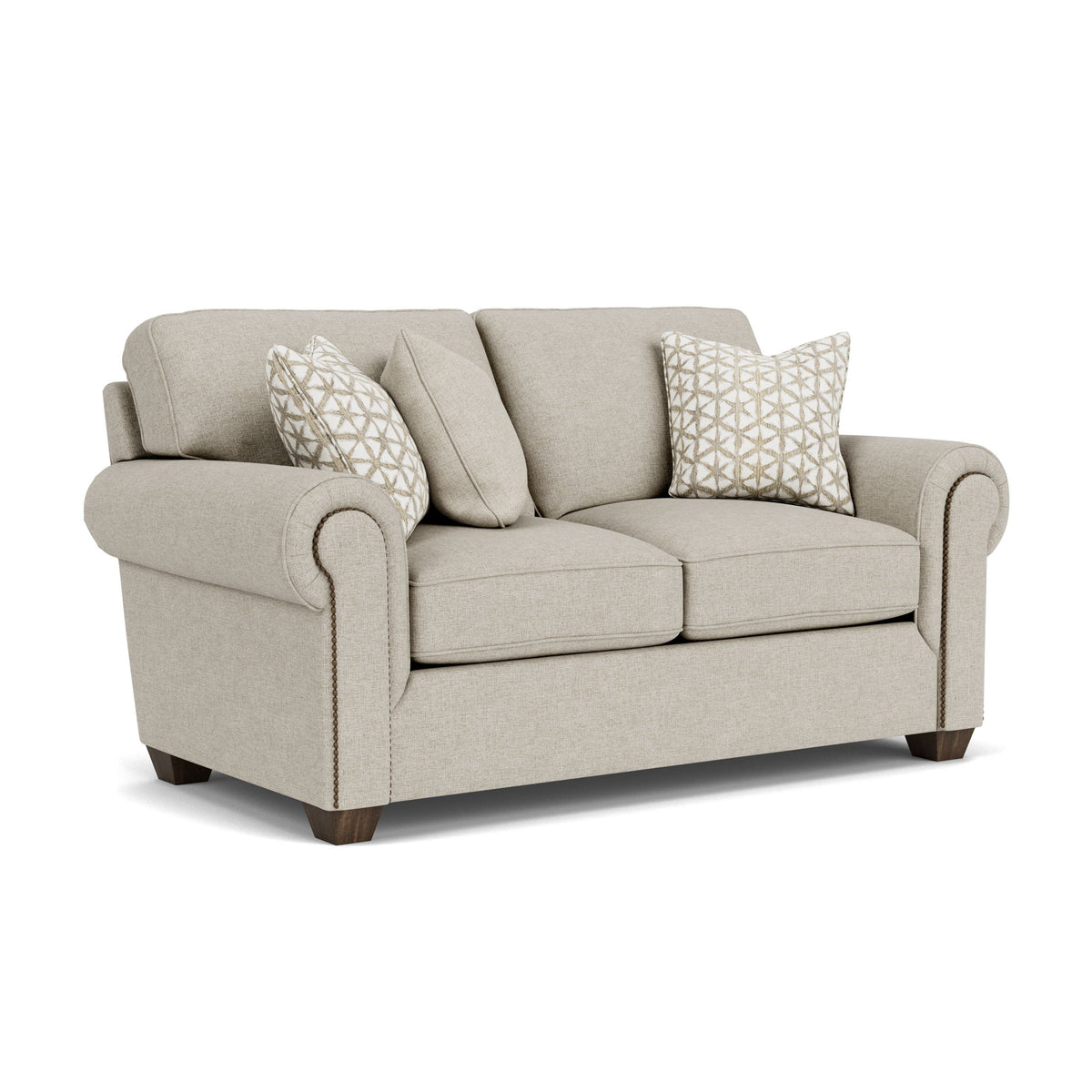 Carson - Loveseat, Nailhead Trim