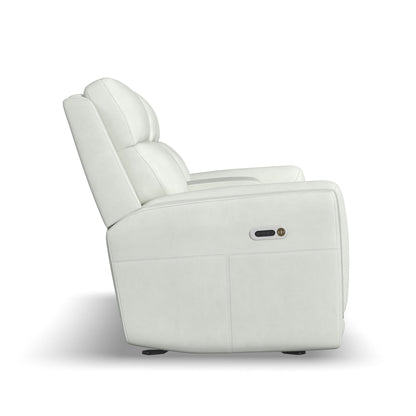 Alister - Power Gliding Loveseat With Console, Power Headrests & Lumbar