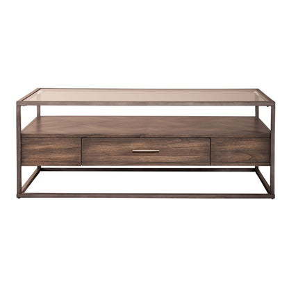 Jamestown - Rectangular Cocktail Table - Tobacco