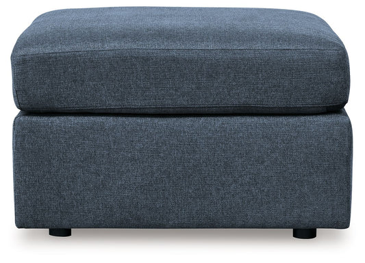 Modmax - Oversized Accent Ottoman - Fabric - Ink