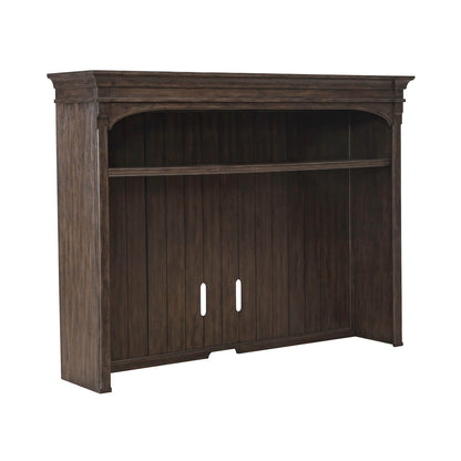 Paradise Valley - Entertainment Hutch - Saddle Brown