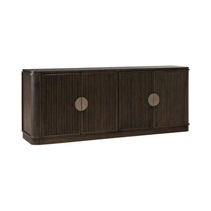 City View - 82" TV Console - Coffee Bean