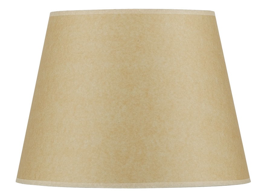 Coolie - 9.5" Height Round Hardback Fabric Shade - Beige