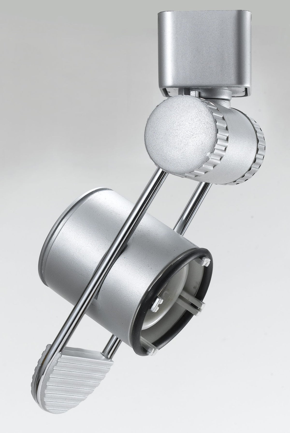 Track Head - Brushed Steel