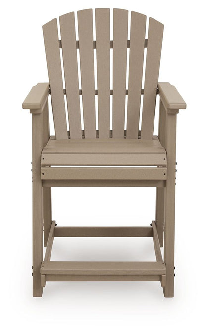 Seacliff Beach - Barstool (Set of 2) - Medium Brown