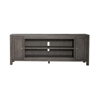 Fireplace TV Consoles - 78" Fireplace TV Console FTS - Dark Brown