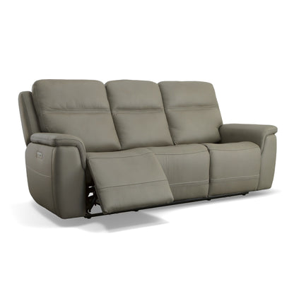 Sawyer - Power Reclining Sofa With Power Headrests & Lumbar