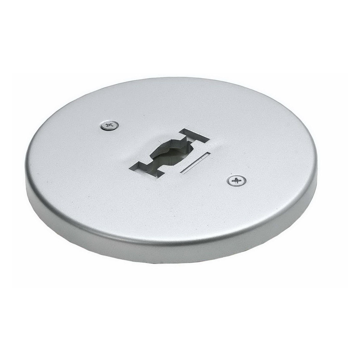 0.5" Height Monopoint - Brushed Steel - Round