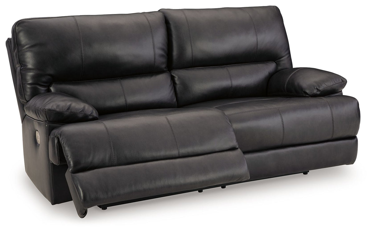 Mountainous - 2 Seat Power Reclining Sofa With Adj Headrest - Eclipse