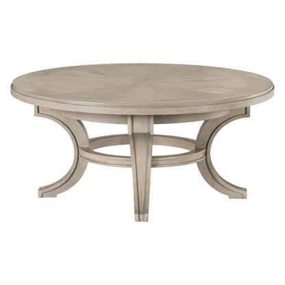 New Haven - Round Cocktail Table - Sanctuary White
