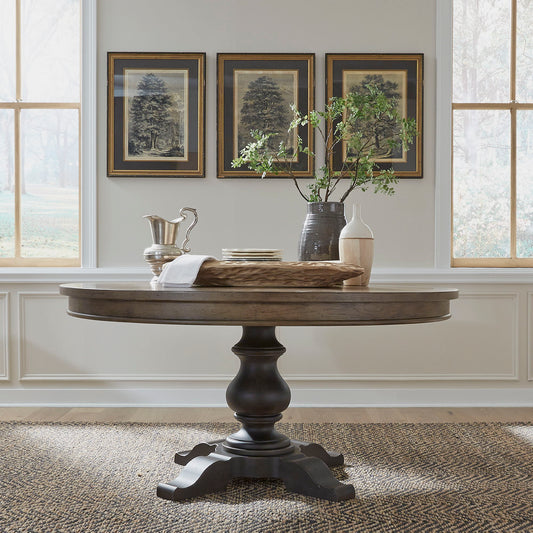 Americana Farmhouse - Pedestal Table