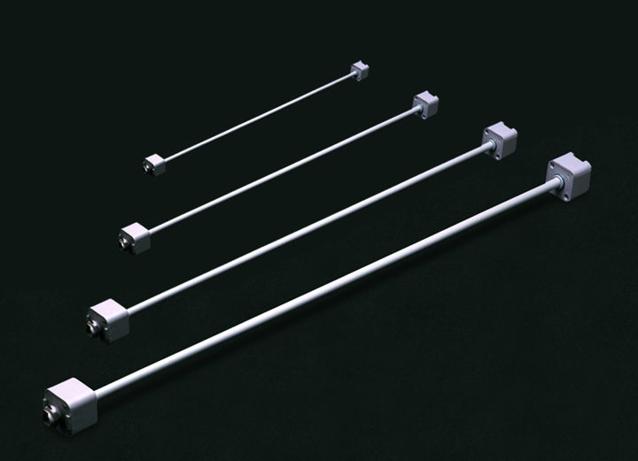 24" Height Extension Rod - White
