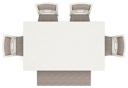 Erinberg - Dining Room Table Set (Set of 6) - Antique White