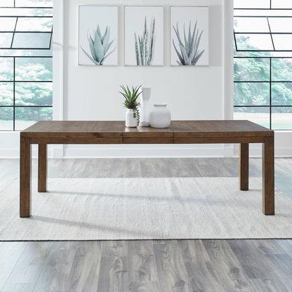 Shaker Lakes - Rectangular Leg Table - Harvest Brown