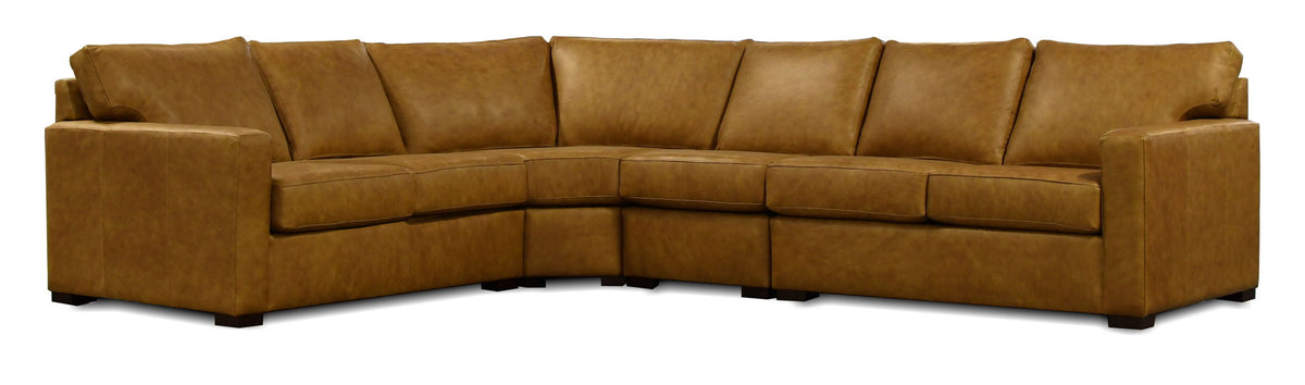 Del Mar - Baylor Leather Sectional