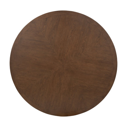 Bellevue - Round Dining Table - Whiskey Brown