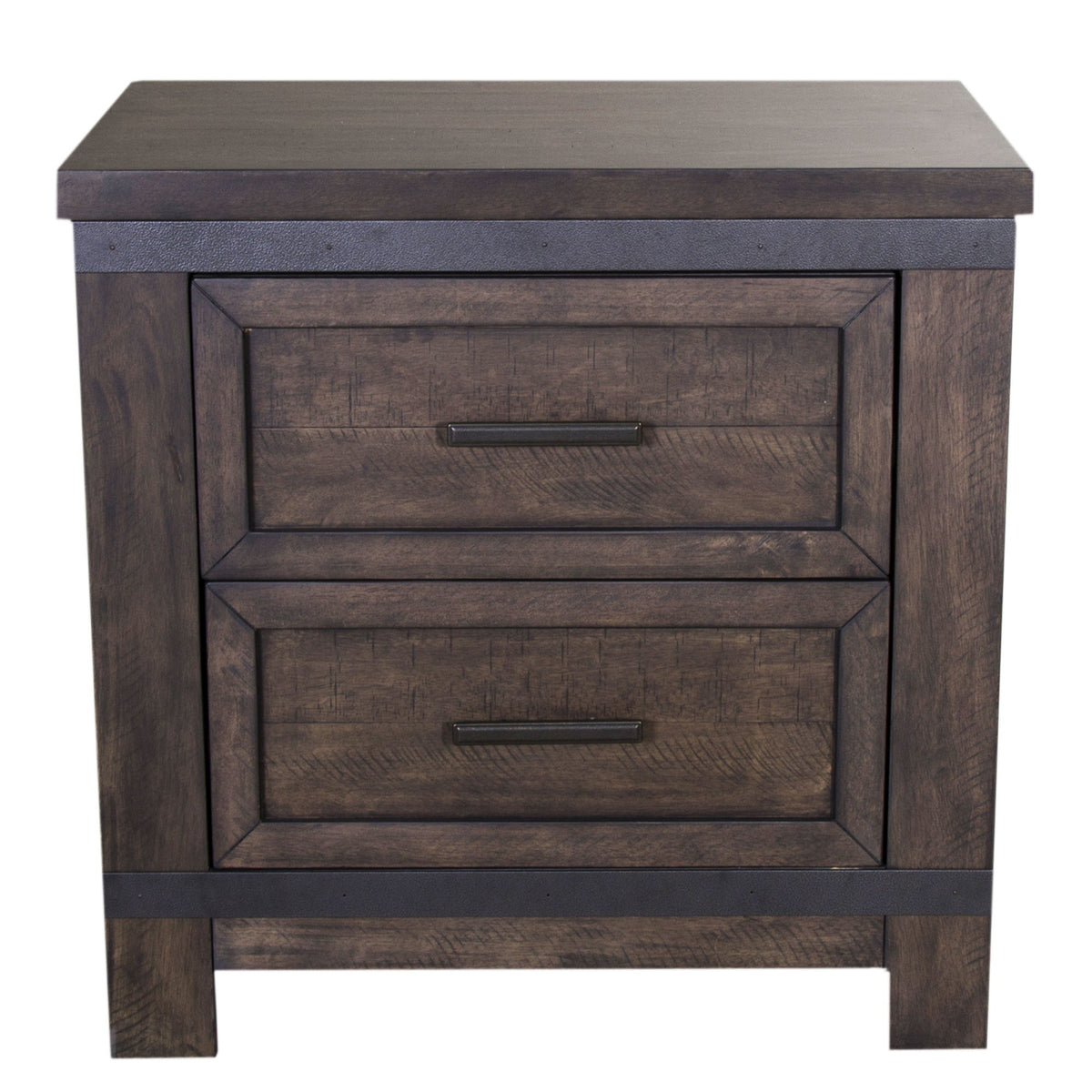 Thornwood Hills - Nightstand - Rock Beaten Brown