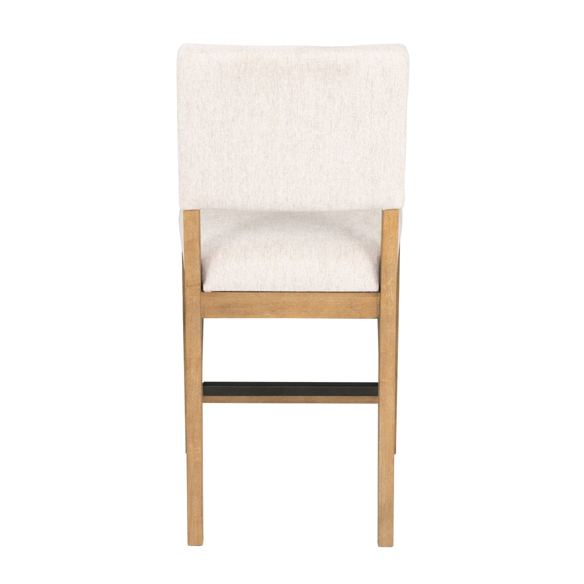 Millwork - Counter Chair (Set of 2) - White / Light Brown