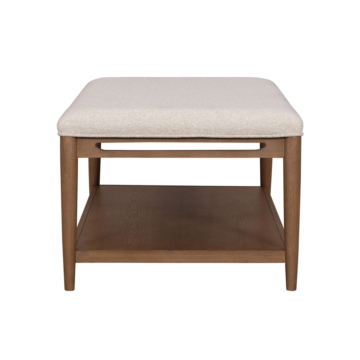 Verona - Rectangular Coffee Table - Beige / Dark Brown