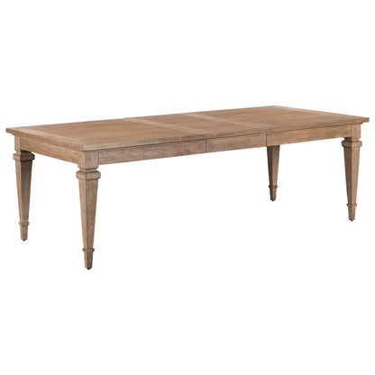 Haven Hills - Rectangular Leg Table - Camel Beige