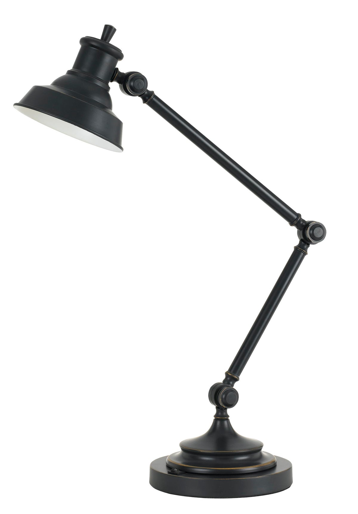 34" Height Metal Table Lamp - Dark Bronze