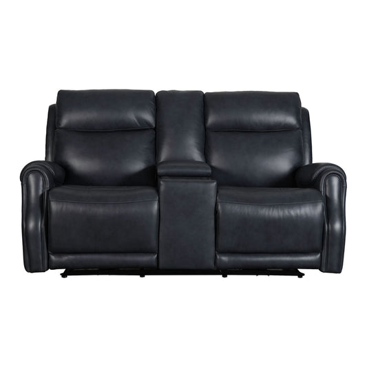 Clinton - Loveseat With Console P3 & ZG - Carmel Slate