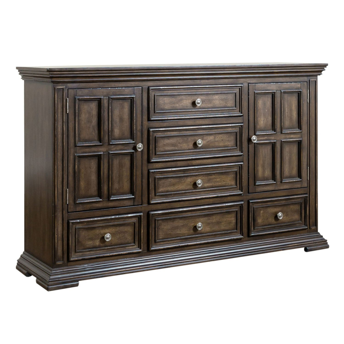 Big Valley - 2 Door 6 Drawer Dresser