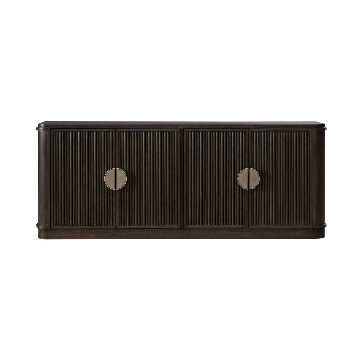 City View - 82" TV Console - Coffee Bean