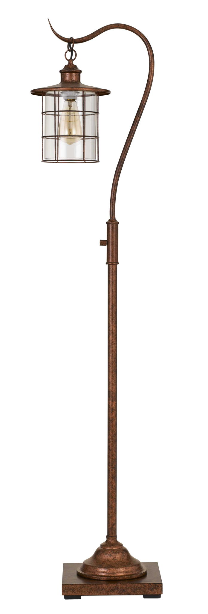 Silverton - 59.5" Height Metal Floor Lamp - Rust