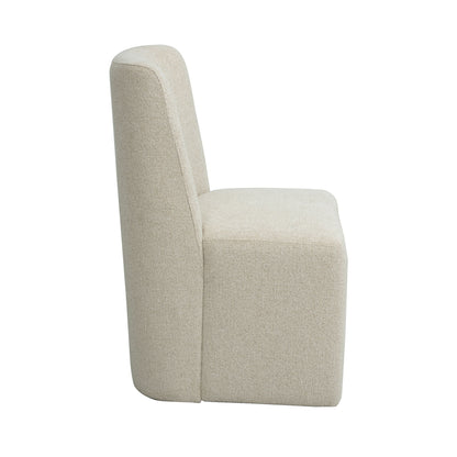 Waterfall - Upholstered Dining Chair (Set of 2) - Beige / Deep Ebony