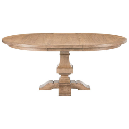 Haven Hills - Pedestal Table - Camel Beige