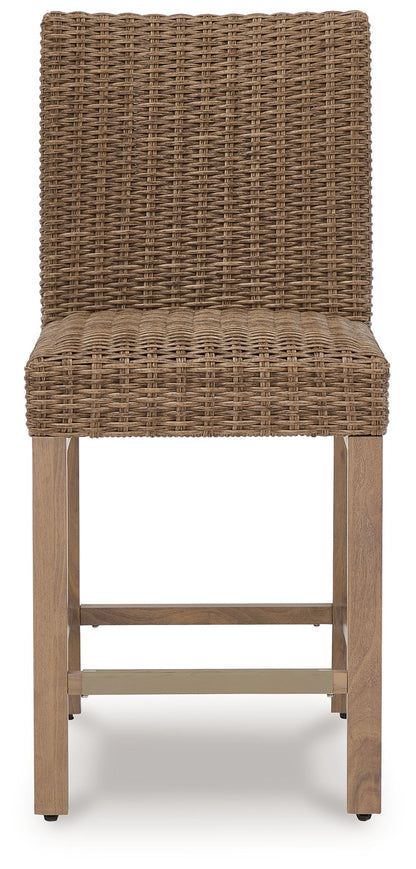 Walton Bridge - Barstool (Set of 2) - Driftwood