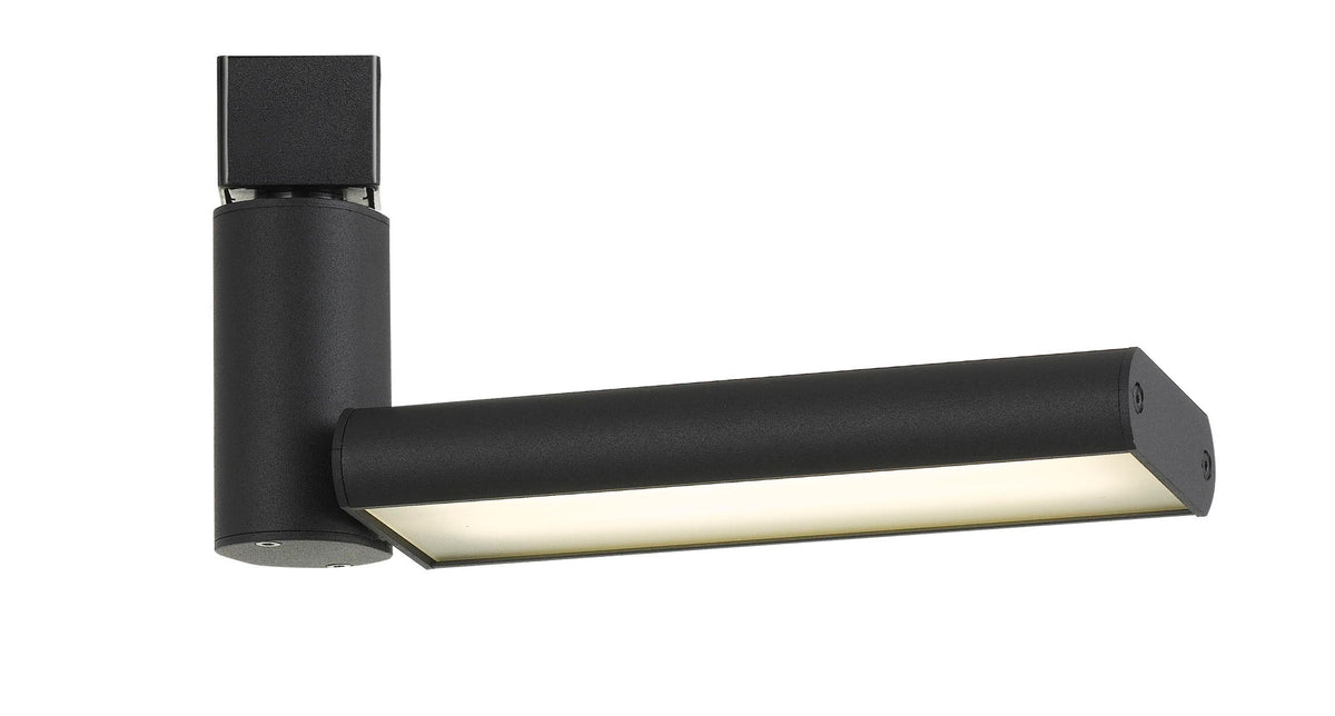 4.75" Height Metal Track Head - Black - 8.5" Length