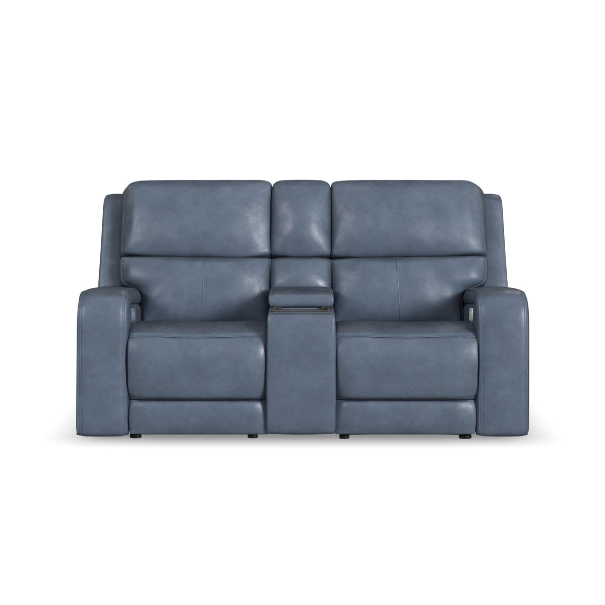 Oasis - Power Reclining Loveseat With Console, Power Headrests, Lumbar, Heat & Massage