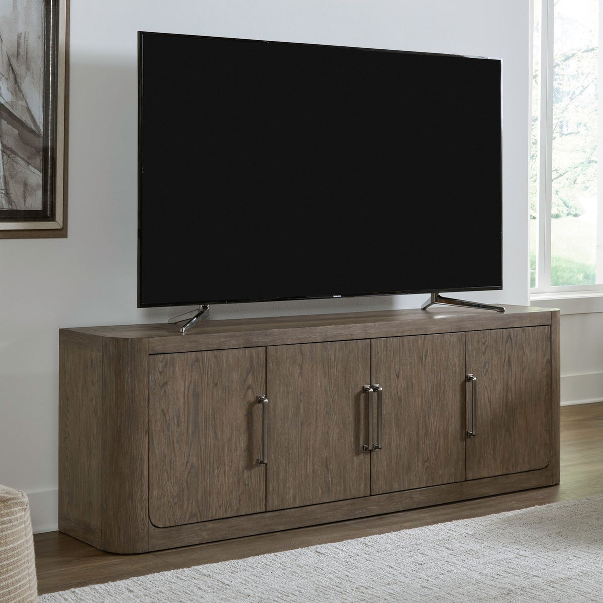 South Bend - 82" TV Console - Burnished Clay