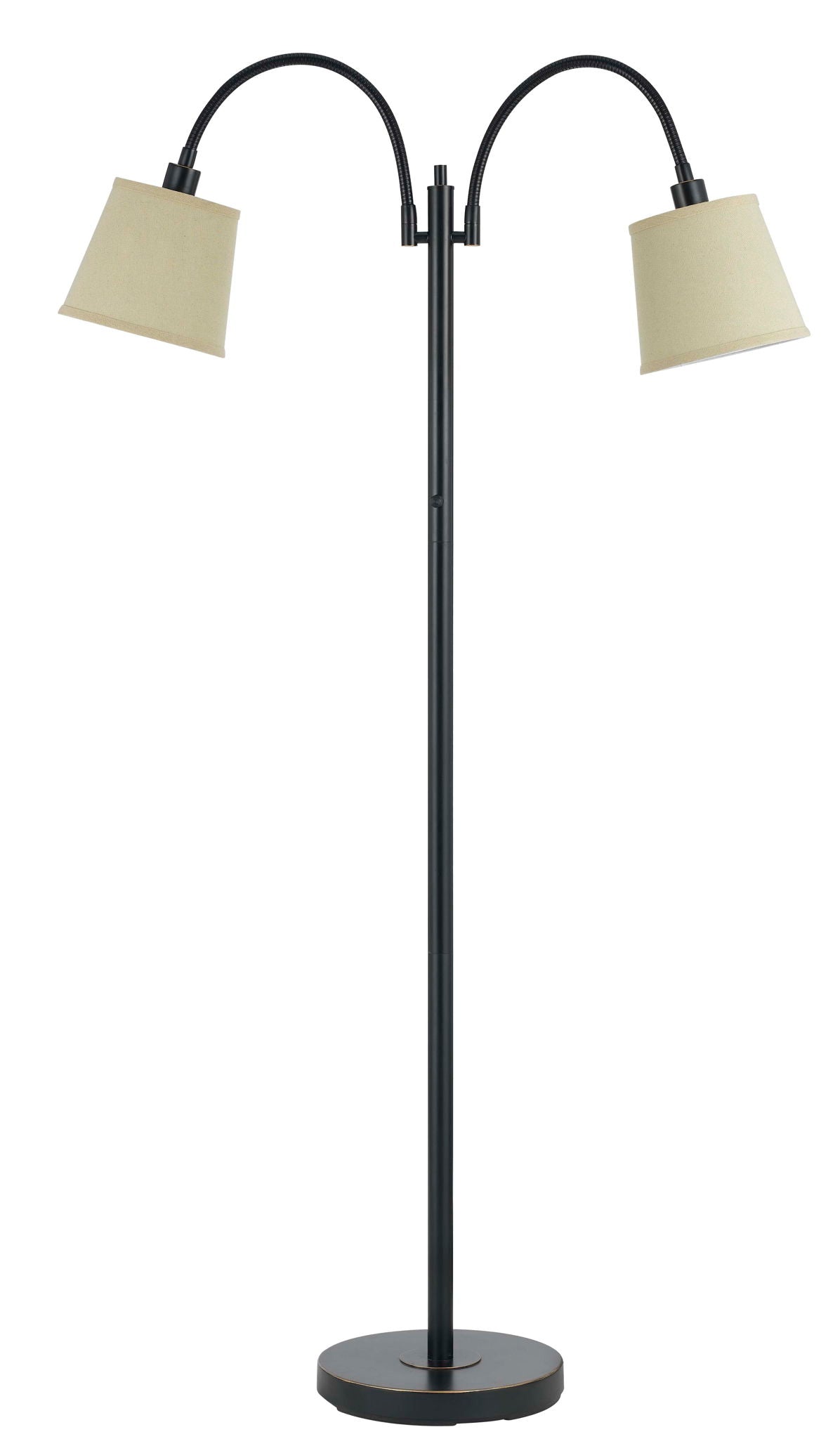 Gail - 65" Height Metal Floor Lamp - Dark Bronze
