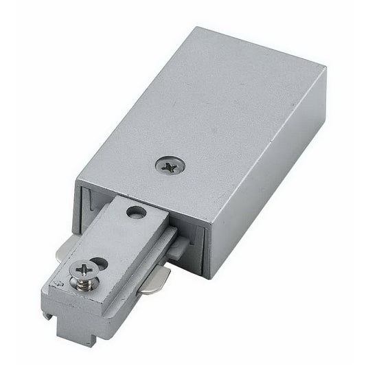 1.5" Height Live End Connector - Brushed Steel