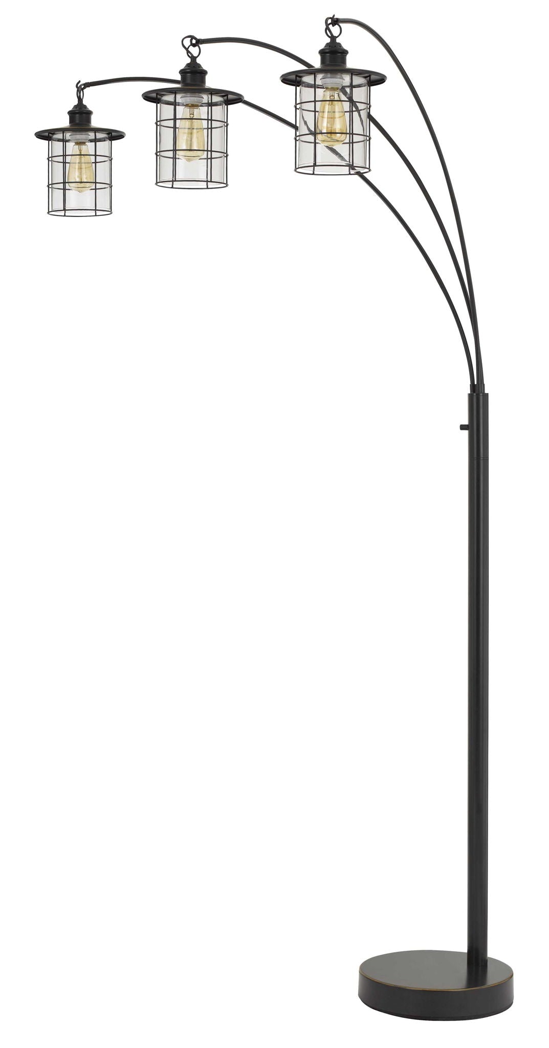 Silverton - 89" Height Metal Floor Lamp - Dark Bronze