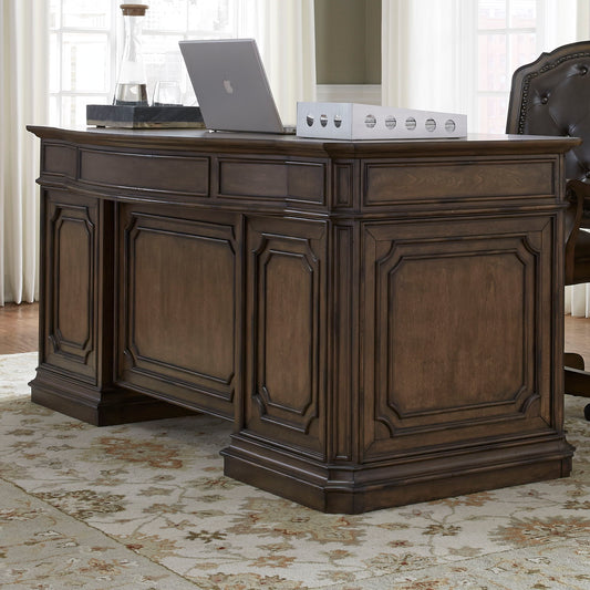Amelia - Jr Executive Desk - Antique Toffee