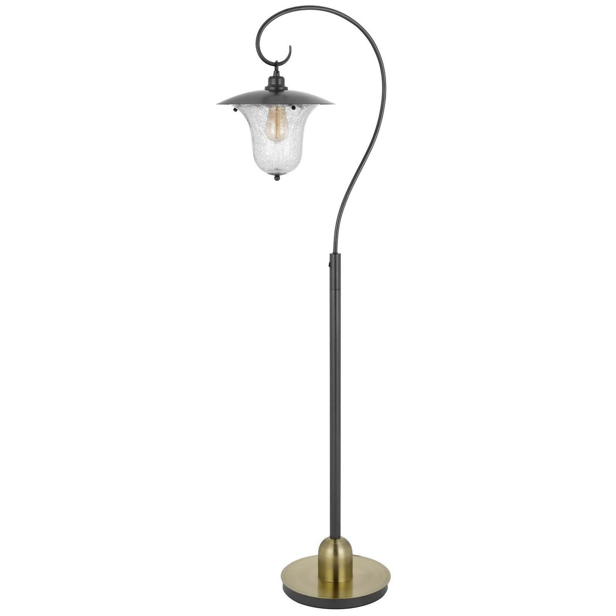 Walcott - 65" Height Metal - Dark Bronze / Antique Brass
