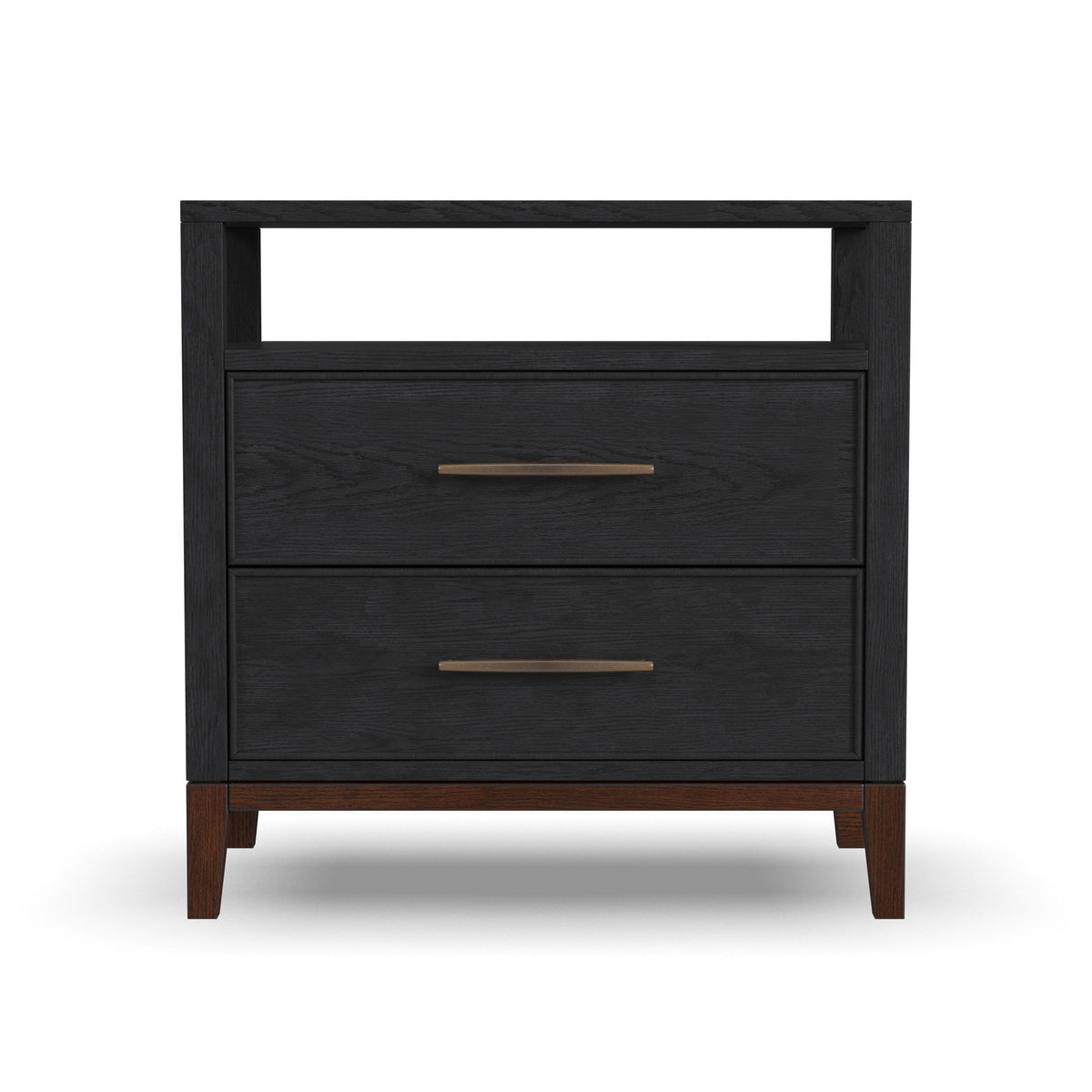 Waterfall - Nightstand - Deep Ebony