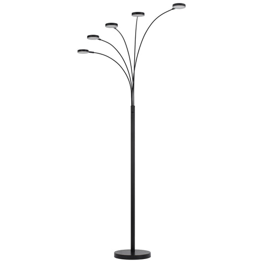 Malibu - 82" Height Metalarc Floor Lamp - Dark Bronze